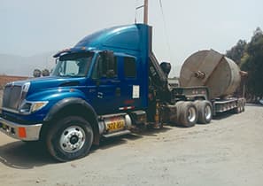 Fotografía de transporte-de-carga-especial